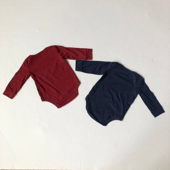Lot of 7 long sleeve onesies infant baby boy size 3 Months - Picture 3 of 8